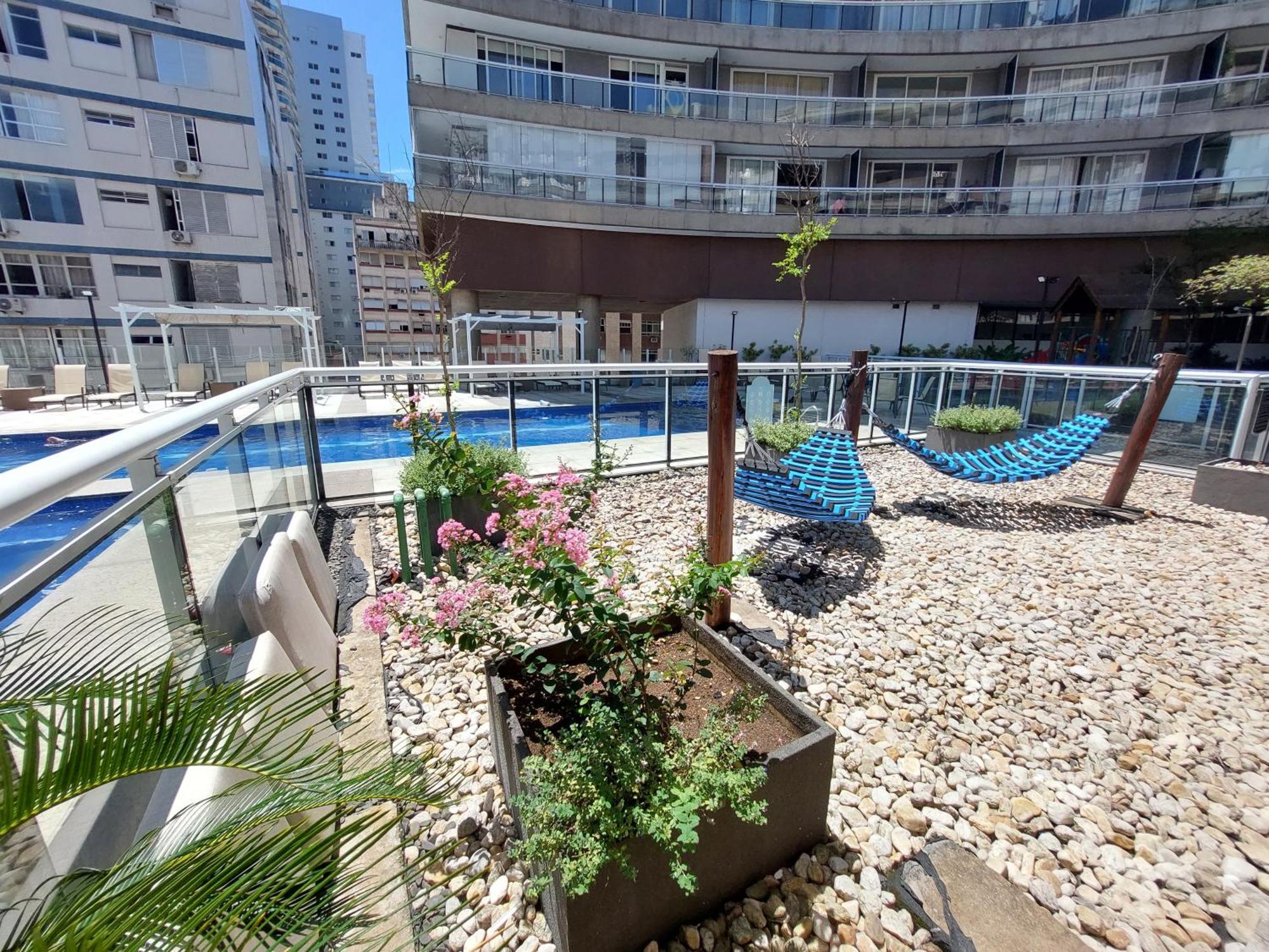 Book Santos - Condominio Unlimited - Apartamento Com Vista Mar E Apartamento Com Vista Piscina Exterior photo